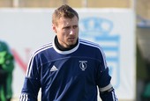 Brankář Havránek zatím marně čeká na ligovou šanci, proto opět vypomáhá B-týmu Bohemians 1905