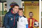 Sparťan Hušbauer si zatrénoval s dětmi na Zbraslavi v rámci Tour de Club