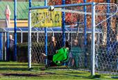 Brankáře Admiry Vosku vyhecoval při penaltách vztyčený prostředníček soupeře