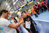 Kopaninský útočník Pešír ocenil malé fotbalisty a fotbalistky na Kop Cupu 2016
