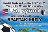 Kbely vedou I. B třídu. A v sobotu doma oslaví 95. výročí vzniku klubu