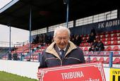 Admira je můj druhý domov, říká Vavruška. V Kobylisích má teď tribunu